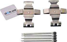 Компоненти дискових гальмівних колодок Компоненти дискових гальмівних колодок