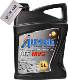 Трансмиссионное масло Alpine ATF MVS синтетическое