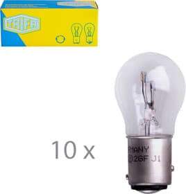 Автолампа Trifa P21/5W BAY15d 21,5 W прозора 03382