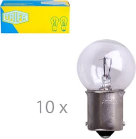 Автолампа Trifa P15W BA15s 15 W прозора 00351