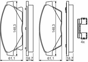 Тормозные колодки