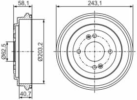 Тормозной барабан