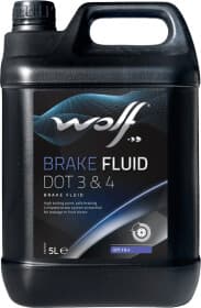 Тормозная жидкость Wolf Brake Fluid DOT 3 / DOT 4