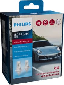 Автолампа Philips Ultinon Pro9200 H4 P43t-38 18 W 11342U92X2