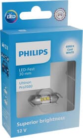 Автолампа Philips Ultinon Pro7000 C5W SV8,5 1 W 11860CU70X1