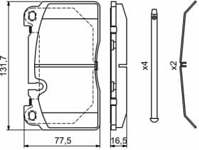 Тормозные колодки