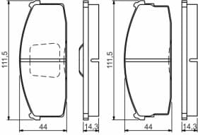 Гальмівні колодки