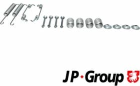 Монтажный комплект барабанных тормозных колодок Монтажный комплект барабанных тормозных колодок