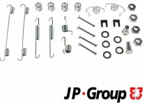 Монтажный комплект барабанных тормозных колодок