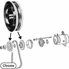 Шкив генератора JP Group 8190500506 Шкив генератора JP Group 8190500506