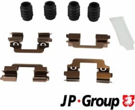 Компоненти дискових гальмівних колодок Компоненти дискових гальмівних колодок