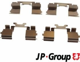 Компоненти дискових гальмівних колодок Компоненти дискових гальмівних колодок