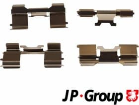 Компоненти дискових гальмівних колодок Компоненти дискових гальмівних колодок