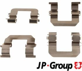 Комплектующие дисковых тормозных колодок