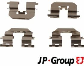 Компоненти дискових гальмівних колодок Компоненти дискових гальмівних колодок