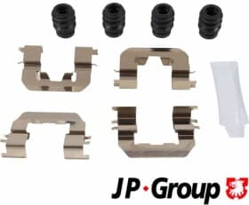 Компоненти дискових гальмівних колодок Компоненти дискових гальмівних колодок