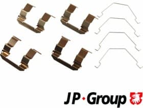 Компоненти дискових гальмівних колодок