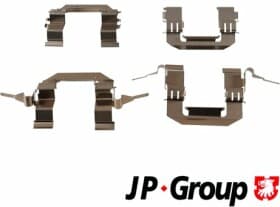 Комплектующие дисковых тормозных колодок Комплектующие дисковых тормозных колодок