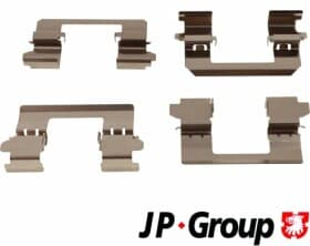 Комплектующие дисковых тормозных колодок Комплектующие дисковых тормозных колодок