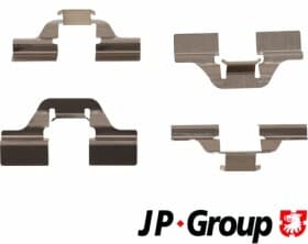 Компоненти дискових гальмівних колодок Компоненти дискових гальмівних колодок