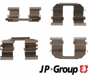 Компоненти дискових гальмівних колодок