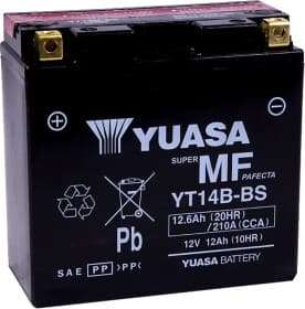 Акумулятор Yuasa 6 CT-12,6-L AGM YT14B-BS