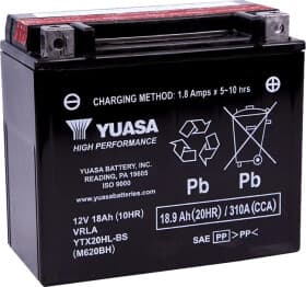 Акумулятор Yuasa 6 CT-18,9-R High Performance YTX20HL-BS