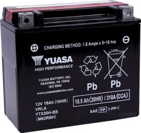 Акумулятор Yuasa 6 CT-18,9-L High Performance YTX20H-BS