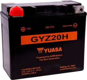 Аккумулятор Yuasa 6 CT-21-L GYZ Series GYZ20H