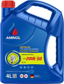 Моторное масло Aminol Premium PMG1 20W-50 полусинтетическое