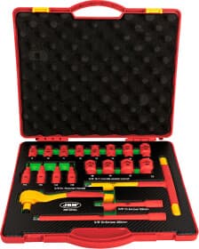 Набір торцевих головок та компонентів JBM 53154 3/8" (20 пр.)