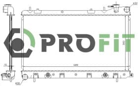 Радіатор охолодження двигуна