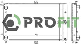 Радиатор охлаждения двигателя Profit 17401500