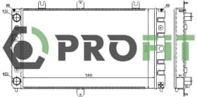 Радиатор охлаждения двигателя