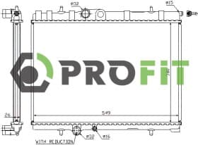 Радіатор охолодження двигуна