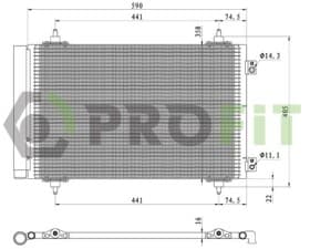 Радиатор кондиционера
