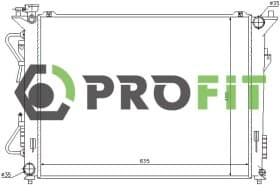 Радиатор охлаждения двигателя