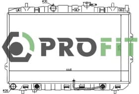 Радіатор охолодження двигуна