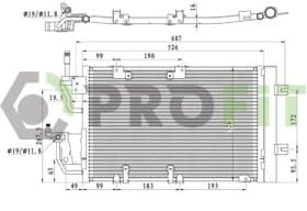 Радиатор кондиционера Радиатор кондиционера