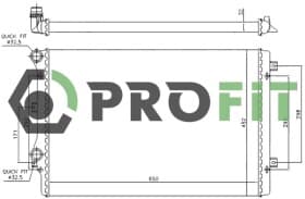 Радиатор охлаждения двигателя Радиатор охлаждения двигателя