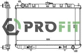 Радиатор охлаждения двигателя