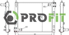 Радіатор охолодження двигуна