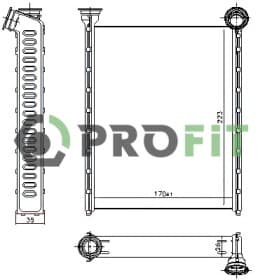 Радиатор печки