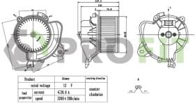 Вентилятор салону