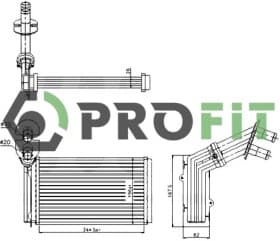 Радиатор печки