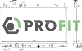 Радіатор охолодження двигуна Радіатор охолодження двигуна