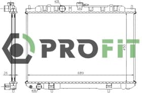 Радіатор охолодження двигуна