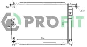 Радиатор охлаждения двигателя Profit 1106A2