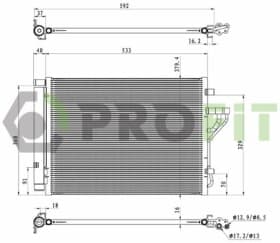 Радіатор кондиціонера