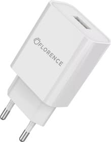 Мережевий зарядний пристрій Florence FL-1020-W 10 Вт